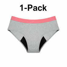 Load image into Gallery viewer, Mid Rise Period Brief | ≈3 Regular Tampons | OEKO-TEX Certified | Free Wet Bag &amp; Laundry Bag

