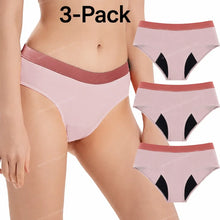 Load image into Gallery viewer, Mid Rise Period Brief | ≈3 Regular Tampons | OEKO-TEX Certified | Free Wet Bag &amp; Laundry Bag
