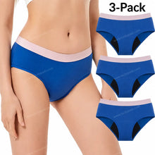 Load image into Gallery viewer, Mid Rise Period Brief | ≈3 Regular Tampons | OEKO-TEX Certified | Free Wet Bag &amp; Laundry Bag
