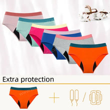 Load image into Gallery viewer, Mid Rise Period Brief | ≈3 Regular Tampons | OEKO-TEX Certified | Free Wet Bag &amp; Laundry Bag
