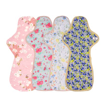 Load image into Gallery viewer, 3-piece Organic Cotton Cloth Menstrual Pads
