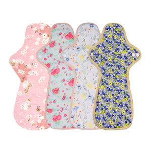 3-piece Organic Cotton Cloth Menstrual Pads