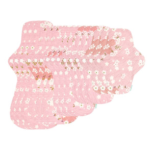 Luckypads organic cotton reusable menstrual pads, Light Flow Kit