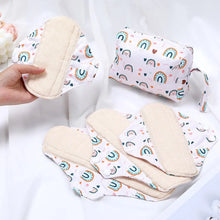 Load image into Gallery viewer, Organic Cotton Cloth Pads Starter Set(6 Patterns Optional)
