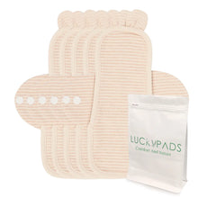 Load image into Gallery viewer, 5-piece 7.87" Organic Cotton Reusable Menstrual Pads(3 Patterns Optional)
