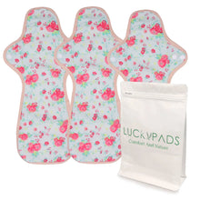 Load image into Gallery viewer, 3-Piece Organic Cotton Reusable Menstrual Pads(4 Size Optional)
