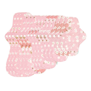 3-Piece Organic Cotton Reusable Menstrual Pads(5 Size Optional)