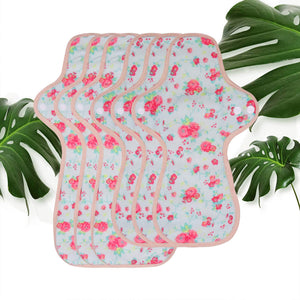 3-Piece Organic Cotton Reusable Menstrual Pads(4 Size Optional)