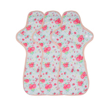 Load image into Gallery viewer, 3-Piece Organic Cotton Reusable Menstrual Pads(4 Size Optional)
