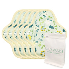 Load image into Gallery viewer, 5-piece 7.87“ Organic Cotton Reusable Pads(6 Patterns Optional)
