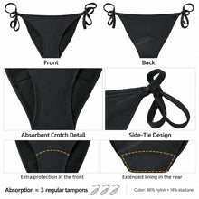 Load image into Gallery viewer, Period Swimsuit | ≈3 Regular Tampons | OEKO-TEX Certified | Free Wet Bag &amp; Laundry Bag
