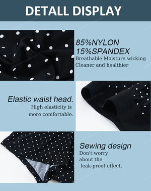 Mid Rise Period Boxer | ≈8 Regular Tampons | OEKO-TEX Certified | Free Wet Bag & Laundry Bag