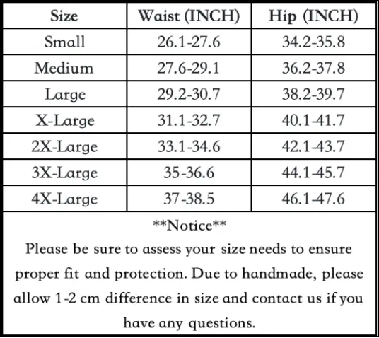 Size chart for Lace Period Thong | ≈1/2 Regular Tampons | OEKO-TEX Certified | Free Wet Bag & Laundry Bag