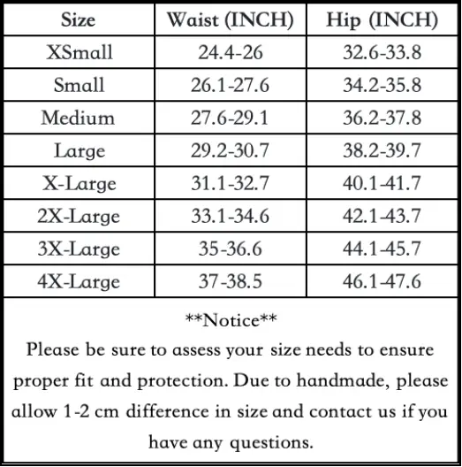Size chart for High Waisted Period Brief | ≈3 Regular Tampons | OEKO-TEX Certified | Free Wet Bag & Laundry Bag