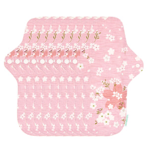 9-piece Luckypads reusable menstrual pads, Night Pads