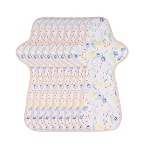 9-piece Luckypads reusable menstrual pads, Night Pads Plus