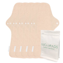 Load image into Gallery viewer, 5-piece Organic Cotton Reusable Menstrual Pads for Heavy Flow(7 Patterns Optional)
