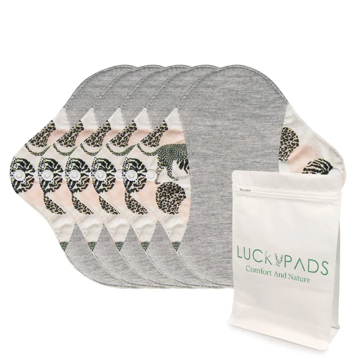 5-piece Graphene Reusable Pantyliners(3 Size Optional)