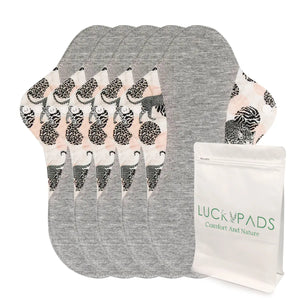 5-piece Graphene Reusable Pantyliners(3 Size Optional)