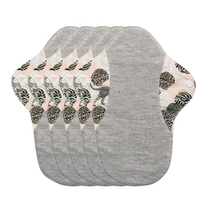 5-piece Luckypads reusable day pads