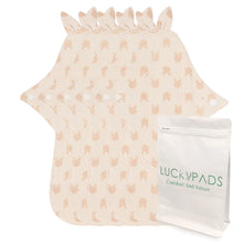 Load image into Gallery viewer, 5-piece 11" Organic Cotton Reusable Period Pads
