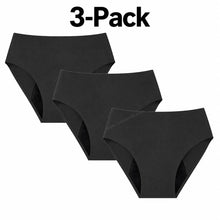 Load image into Gallery viewer, Seamless High Waisted Period Brief | ≈3 Regular Tampons | OEKO-TEX Certified | Free Wet Bag &amp; Laundry Bag
