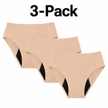 Load image into Gallery viewer, Seamless High Waisted Period Brief | ≈3 Regular Tampons | OEKO-TEX Certified | Free Wet Bag &amp; Laundry Bag
