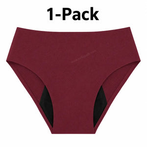Seamless High Waisted Period Brief | ≈3 Regular Tampons | OEKO-TEX Certified | Free Wet Bag & Laundry Bag