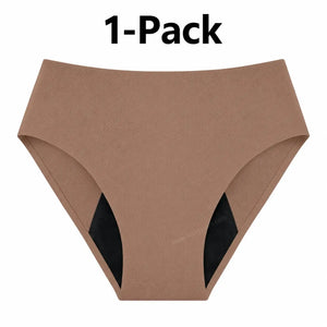 Seamless High Waisted Period Brief | ≈3 Regular Tampons | OEKO-TEX Certified | Free Wet Bag & Laundry Bag