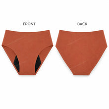 Load image into Gallery viewer, Seamless High Waisted Period Brief | ≈3 Regular Tampons | OEKO-TEX Certified | Free Wet Bag &amp; Laundry Bag
