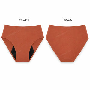 Seamless High Waisted Period Brief | ≈3 Regular Tampons | OEKO-TEX Certified | Free Wet Bag & Laundry Bag
