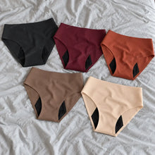 Load image into Gallery viewer, Seamless High Waisted Period Brief | ≈3 Regular Tampons | OEKO-TEX Certified | Free Wet Bag &amp; Laundry Bag
