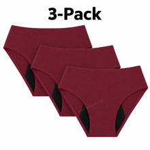 Load image into Gallery viewer, Seamless High Waisted Period Brief | ≈3 Regular Tampons | OEKO-TEX Certified | Free Wet Bag &amp; Laundry Bag
