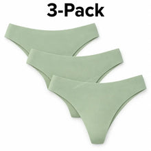 Load image into Gallery viewer, Mid Rise Seamless Period Thong | ≈2 Regular Tampons | OEKO-TEX Certified | Free Wet Bag &amp; Laundry Bag
