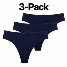 Load image into Gallery viewer, Mid Rise Seamless Period Thongs | ≈1/2 Regular Tampons | OEKO-TEX Certified | Free Wet Bag &amp; Laundry Bag

