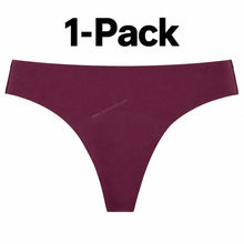 Load image into Gallery viewer, Mid Rise Seamless Period Thongs | ≈1/2 Regular Tampons | OEKO-TEX Certified | Free Wet Bag &amp; Laundry Bag

