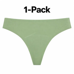 Mid Rise Seamless Period Thongs | ≈1/2 Regular Tampons | OEKO-TEX Certified | Free Wet Bag & Laundry Bag
