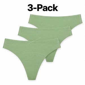 Mid Rise Seamless Period Thongs | ≈1/2 Regular Tampons | OEKO-TEX Certified | Free Wet Bag & Laundry Bag