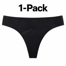 Load image into Gallery viewer, Mid Rise Seamless Period Thongs | ≈1/2 Regular Tampons | OEKO-TEX Certified | Free Wet Bag &amp; Laundry Bag
