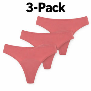 Mid Rise Seamless Period Thongs | ≈1/2 Regular Tampons | OEKO-TEX Certified | Free Wet Bag & Laundry Bag