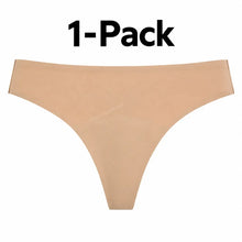 Load image into Gallery viewer, Mid Rise Seamless Period Thongs | ≈1/2 Regular Tampons | OEKO-TEX Certified | Free Wet Bag &amp; Laundry Bag
