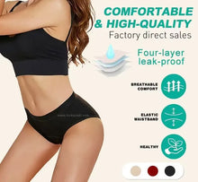 Load image into Gallery viewer, details of  luckypads bamboo period underwear
