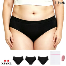 Load image into Gallery viewer, Front View of  luckypads bamboo period underwear
