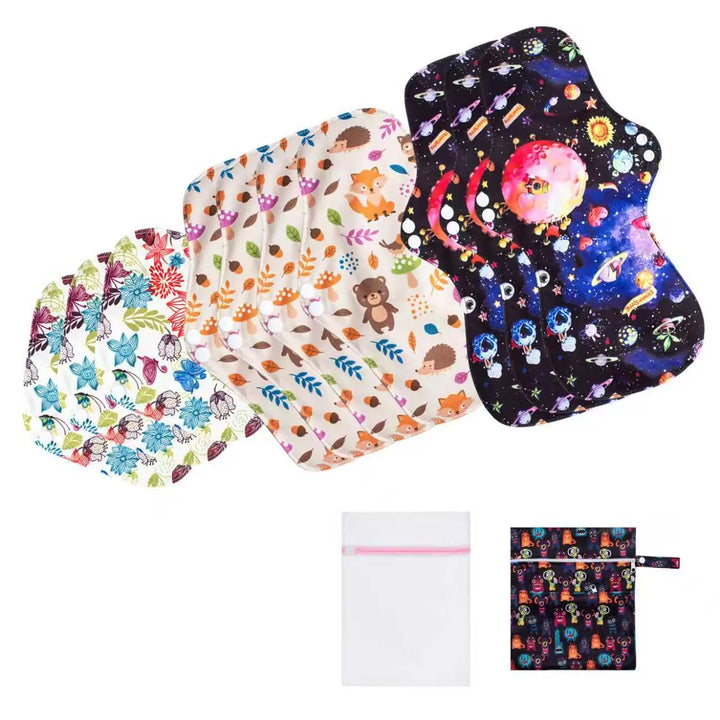 Front View of luckypads bamboo sanitary pads