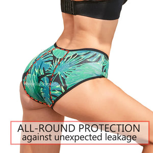 Back View of luckypads best leak proof underwear