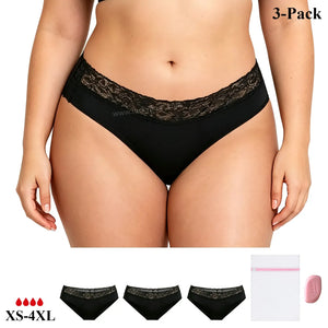 Front View of  luckypads detachable period underwear 