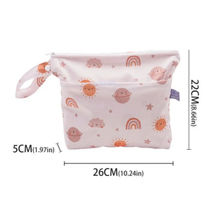 Double Zipper Carry Bag 10.24*8.66*1.97 Inches(26*22*5CM)
