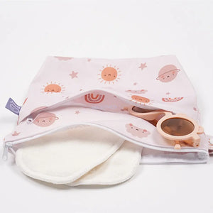 Double Zipper Carry Bag 10.24*8.66*1.97 Inches(26*22*5CM)