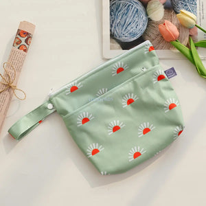 Double Zipper Carry Bag 10.24*8.66*1.97 Inches(26*22*5CM)