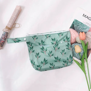 Double Zipper Carry Bag 10.24*8.66*1.97 Inches(26*22*5CM)